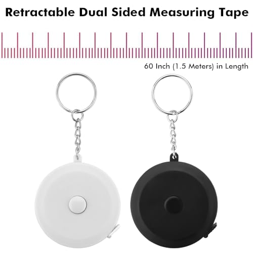 Edtape 2PCS Measuring Tape for Body,Tape Measure for Body Sewing Fabric Tailor… - Image 2