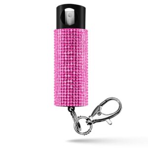 Guard Dog Security Bling it On Pepper Spray Keychain with Safety Twist…