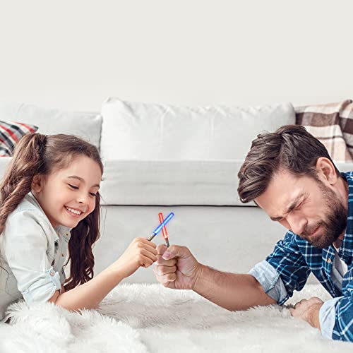 LIGHTSABER KEYCHAIN LIGHT UP LED STAR WAR Glowing Light Saber Key Chain… - Image 2