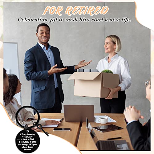 Yinkin 36 Pcs Employee Appreciation Gifts Thank You Coworker Keychain Gifts with… - Image 3