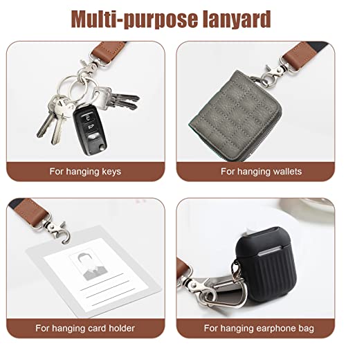 XCHIN Lanyard, Lanyards for Keys, Black Keychain Long Lanyard for Women Men,… - Image 2