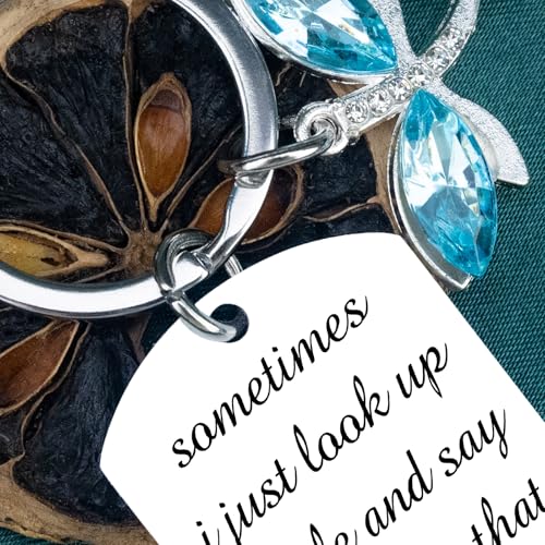 WXCATIM Dragonfly Gifts For Women Dragonfly Keychain Bereavement Gifts Loss Of Mother… - Image 3