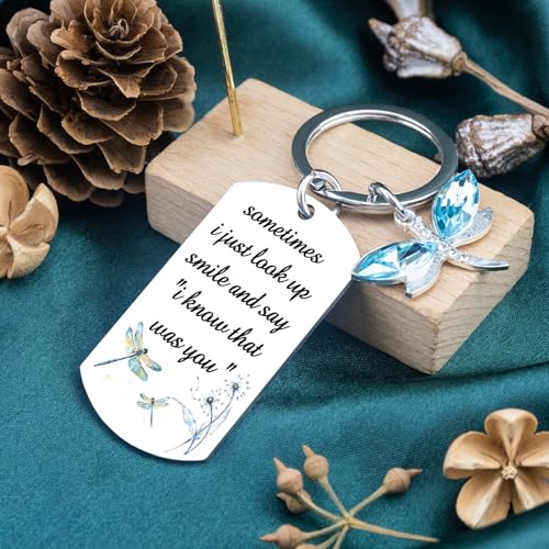WXCATIM Dragonfly Gifts For Women Dragonfly Keychain Bereavement Gifts Loss Of Mother… - Image 4
