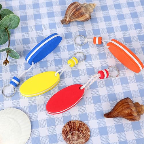 Floating Key Chain for Boating, 4 Pcs Boat Key Floating Keychain Waterproof… - Image 2