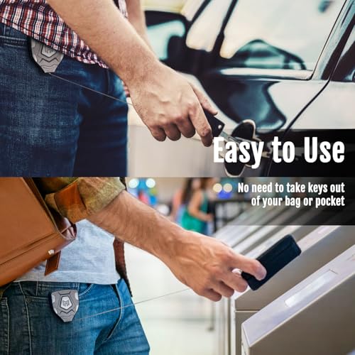 MNGARISTA Heavy Duty Retractable Keychain with Belt Clip, ID Badge Reel Key… - Image 6