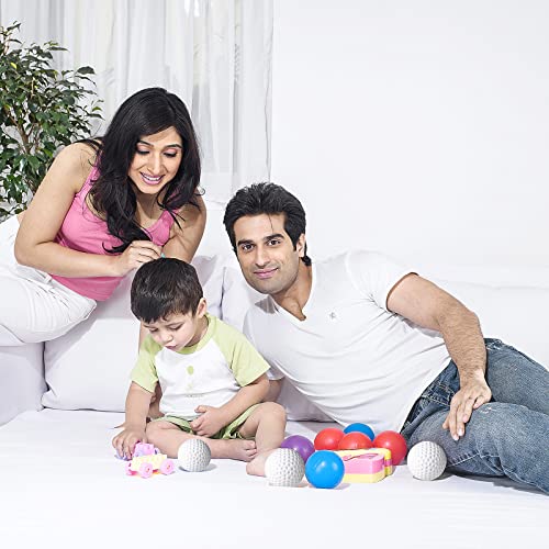 Blulu 20 Pack White Golf Ball Keychains for Party Favors, Carnival Reward,… - Image 5