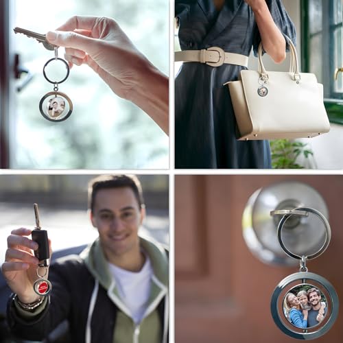 Personalized Custom Keychain with Picture - Image 4