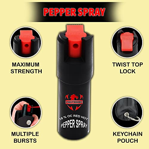 FIGHTSENSE Self Defense Pepper Spray - Image 3