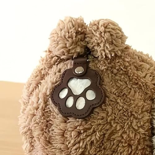 hzzsbu 3 Pcs Pet Hair Storage Keychain, Cat Paw Shaped Keychain, Pet… - Image 7