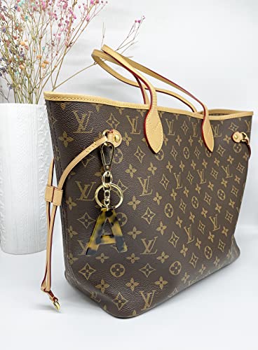 Junyuerly Letter A Key Chains Accessories for Women and Girls, Gold Initial… - Image 3