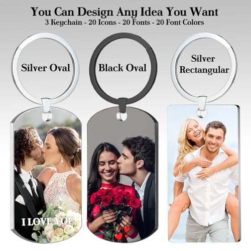 Custom Keychain with picture Double - Image 5