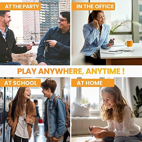 Yumoquee Spinner, Spinning Keychain, Metal Fidget Spinner for Adults - Image 4