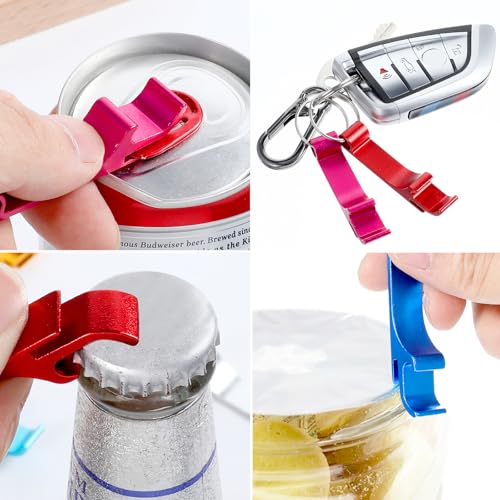 Lemecima 100pcs Personalized Aluminum Bottle Opener Keychain/Logo Keychains for Bar, Graduation, Party,… - Image 3