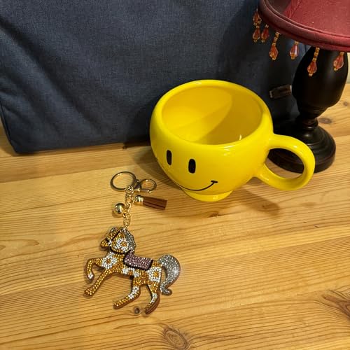 Popfizzy Horse Keychain Accessories for Women and Girls, Rhinestone Backpack Key Chain,… - Image 5