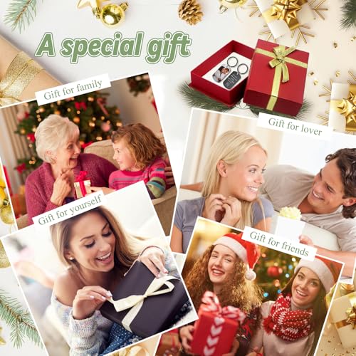 RSQGT Custom Keychain Double Sided Personalized Picture Text Keychains Engraving Photo Key… - Image 6