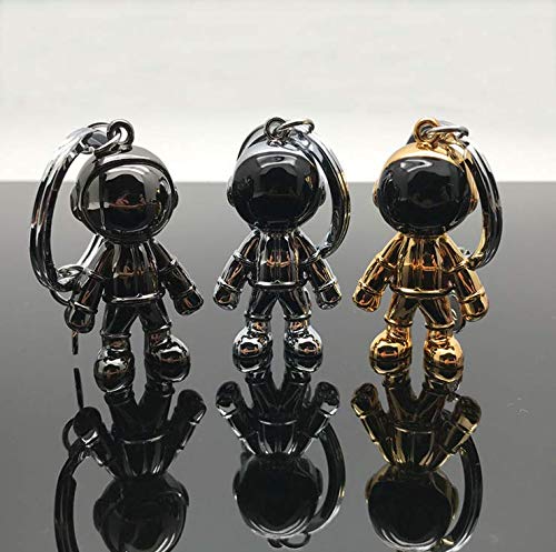 MUAMAX Sliver Spaceman Keychains for Men Creative Astronaut Spacemen Car Key Chain… - Image 9