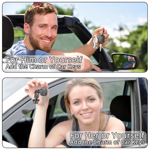 F1 Keychain (Silver and Black 2 - Image 4