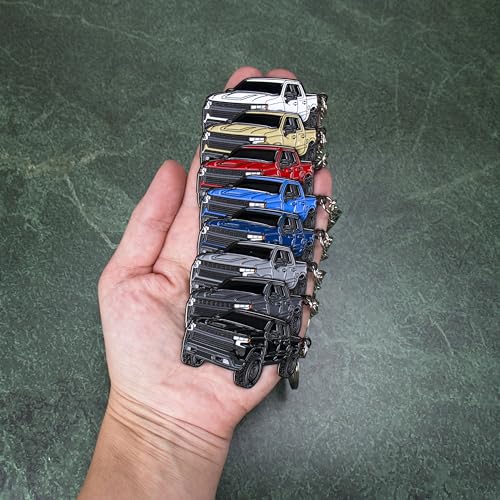 FOUR WHEEL BEAST Chevy Keychain Compatible with Chevy Silverado 1500 Accessories - Image 8