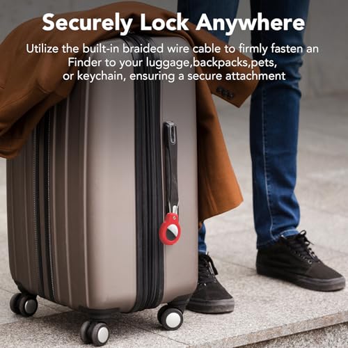 SPGUARD for AirTag Holder Case with Keychain, Air Tags - Image 4