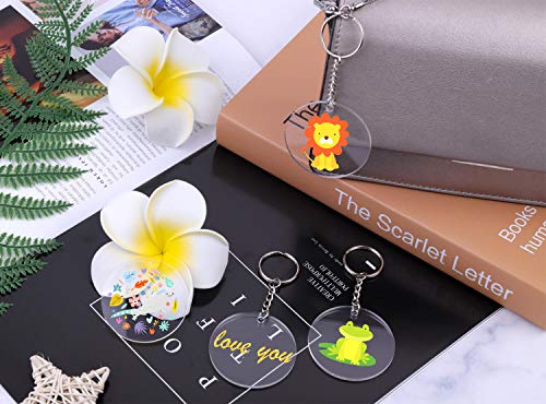 Audab Acrylic Keychain Blanks - Image 7