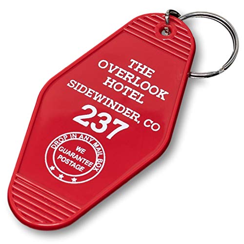 Chillkat Vintage Hotel Motel Keychain (Red Overlook Hotel)