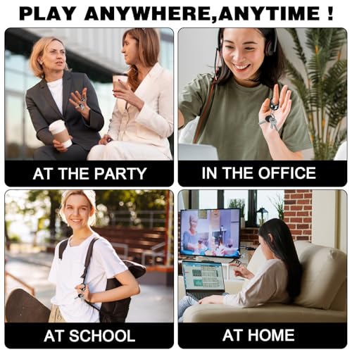 CIATBYYJ Key Spinner, Funny Finger Key Chain Spinner, Portable Fidget Keychain Fidget… - Image 4