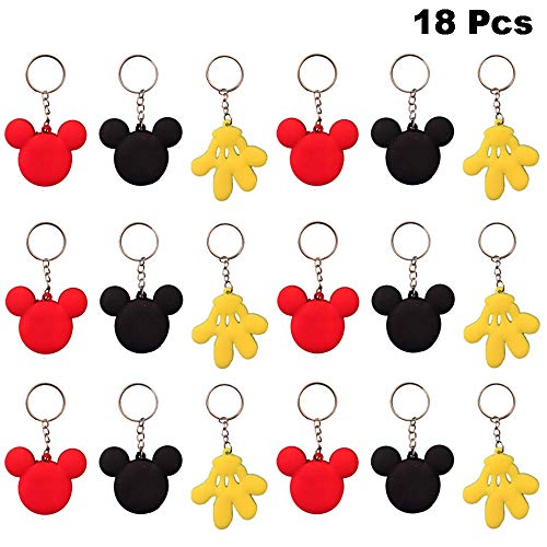 Finduat 18 Pcs Cartoon Mouse Keychains for Party Favors, Adorable Bag Pendant… - Image 3