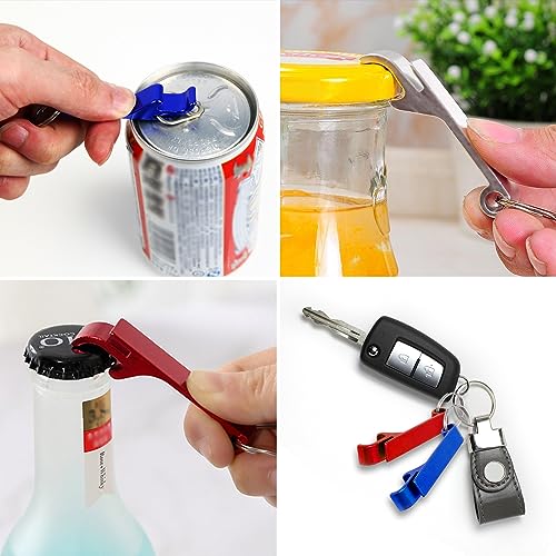 BEXOA EDC 100pcs Personalized Custom Bottle Opener Keychain Engraved Logo/Text Bulk Customized… - Image 4