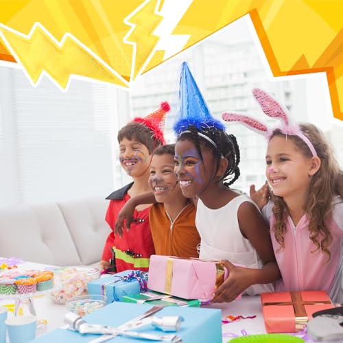 Otuuz 24 Pcs Cartoon Animation Party Favors Lightning Hanging Keychains Gifts Yellow… - Image 7