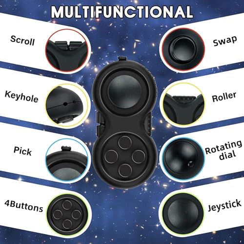 WTYCD Original Fidget Toy Game, Rubberized Classical Controller Fidget Concentration Toy with… - Image 4