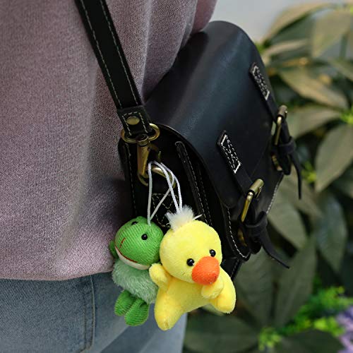 32 Piece Mini Plush Animal Toy Set, Cute Small Animals Plush Keychain… - Image 7