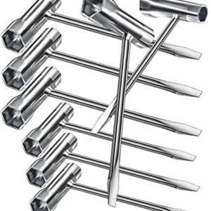 MotBach 6 Pack Chainsaw Screwdriver Wrench Set, 13 by 19 mm, Long…