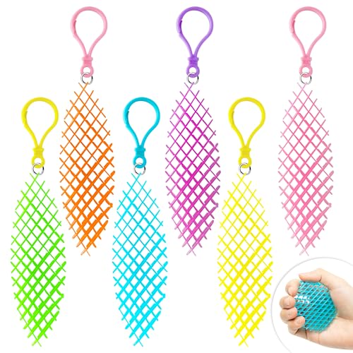 Wood Homing Fidget Worm Toy Keychains