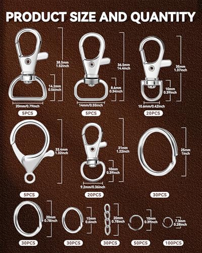 325PCS FIVEIZERO Keychain Making Kit - Image 2