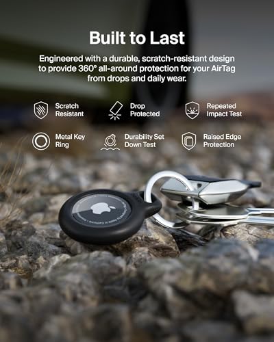 Belkin Apple AirTag Secure Holder with Key Ring - Image 5