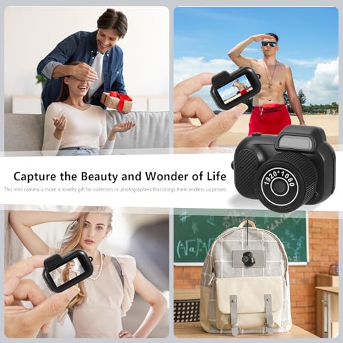 Mini Keychain Camera, FHD 1080p 8MP Mini Digital Camera with 32GB SD… - Image 9