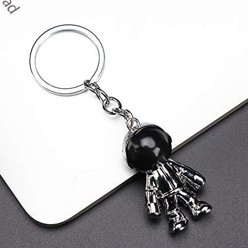 MUAMAX Sliver Spaceman Keychains for Men Creative Astronaut Spacemen Car Key Chain… - Image 7