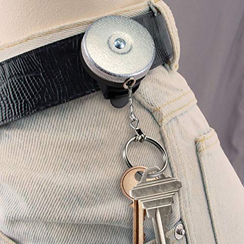 Lucky Line Spinner Key Bak Heavy Duty Key Reel with 24" Linked… - Image 5