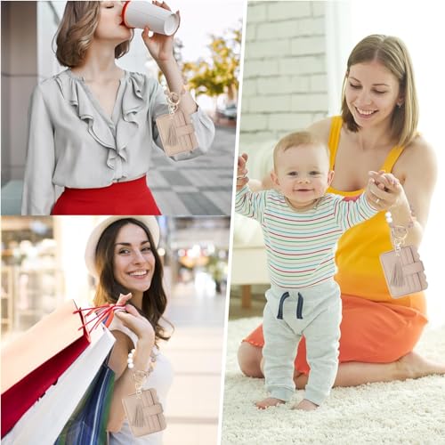 Lostars Wallet Keychain Wristlet for Women RFID Card Holder Keychain Key Chain… - Image 7