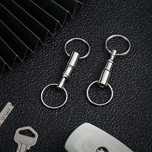 eBoot Detachable Pull Apart Key Rings Keychains (2 Pack) - Image 4