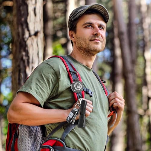 1 Pack Heavy Duty Retractable Keychain ID Badge Reels Retractable Carabiner Badge… - Image 6