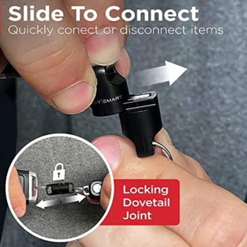 KeySmart MagConnect Pro Magnetic Quick Release KeyChain - Image 8