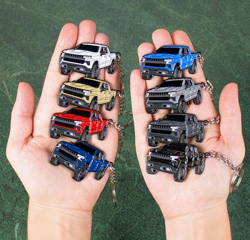 FOUR WHEEL BEAST Chevy Keychain Compatible with Chevy Silverado 1500 Accessories - Image 5