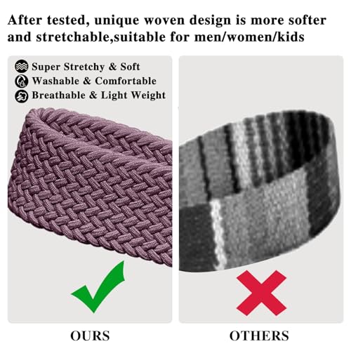 Fishent Stretchy Wristlet Keychain, Cute Key Chain, Woven Wrist Lanyard for Car… - Image 6