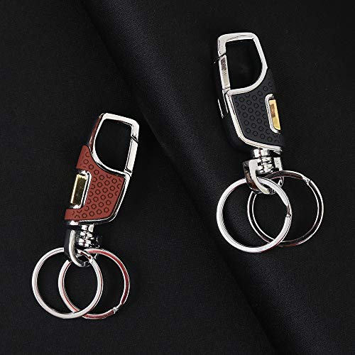 homEdge Heavy Duty Key Chain, 2 Pack Car Key Chains with 2… - Image 6