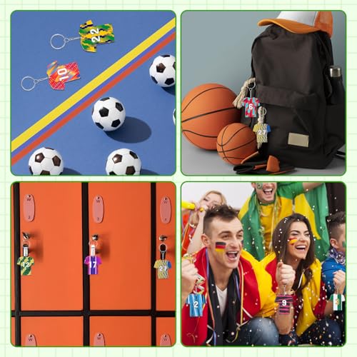 JMZYJZH 90 Pcs Sublimation Keychain Blanks, Acrylic Sublimation Key Chains Blank Bulk,… - Image 7