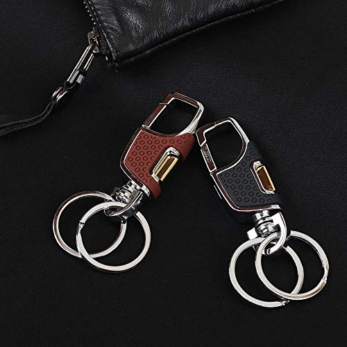 homEdge Heavy Duty Key Chain, 2 Pack Car Key Chains with 2… - Image 7