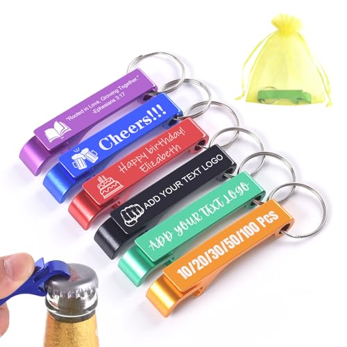 Custom Bottle Opener Keychain