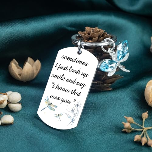 WXCATIM Dragonfly Gifts For Women Dragonfly Keychain Bereavement Gifts Loss Of Mother… - Image 6