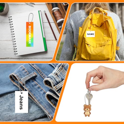 Hapy Shop 200 pcs 100 mm Long Bead Connector Clasp Ball Chains… - Image 5